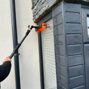 we specialize in providing soffit and fascia cleaning services throughout North Wales. We ensure that your home's exterior shines bright and stands strong.
